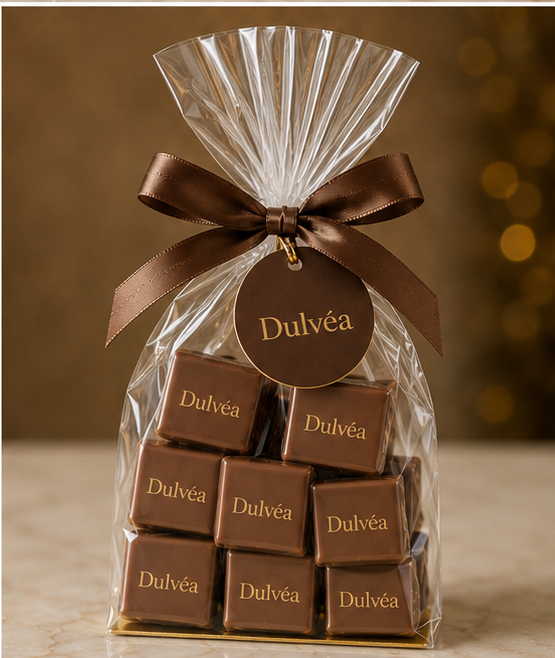 Milk chocolate pralines