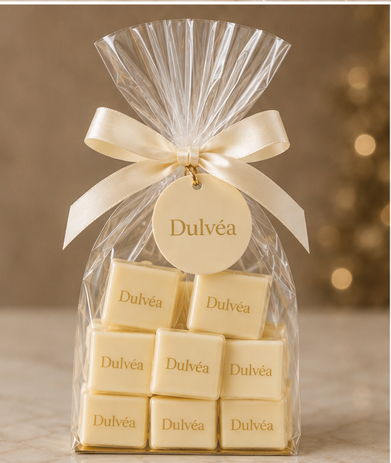 White chocolate pralines